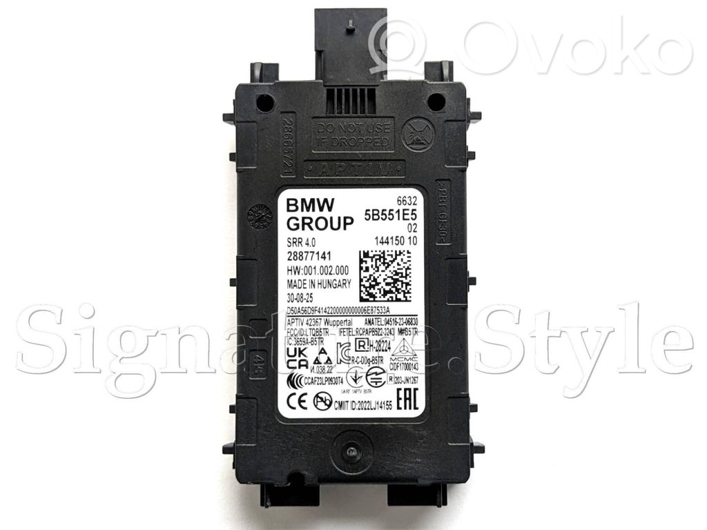 Blind spot module   66325B551E5,5B551E5,66325B31AF2,5B31AF2
