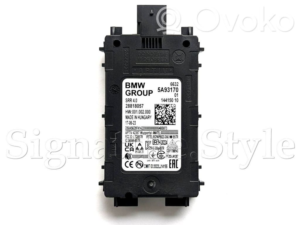 Blind spot module   66325A93170,5A93170,66325B551E5,5B31AF2,5B551E5,66325B31AF2
