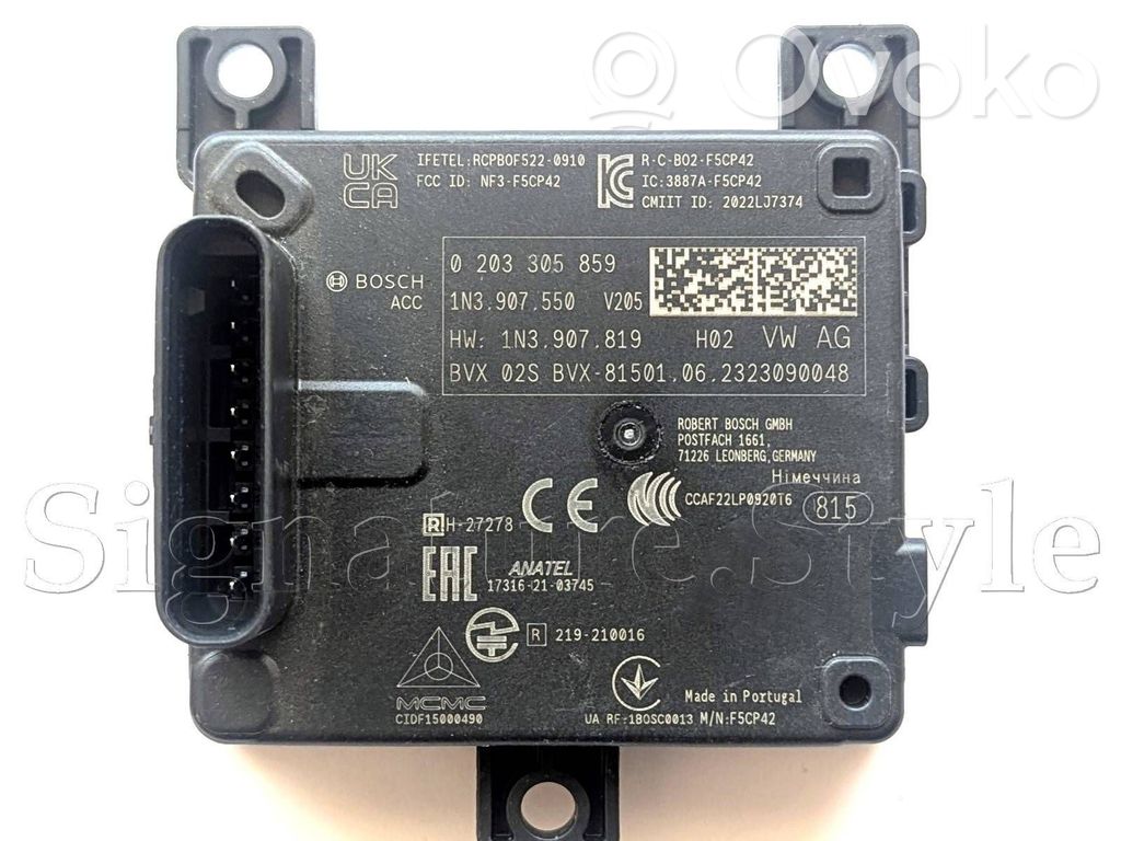 Volkswagen Crafter Sensor de radar Distronic 