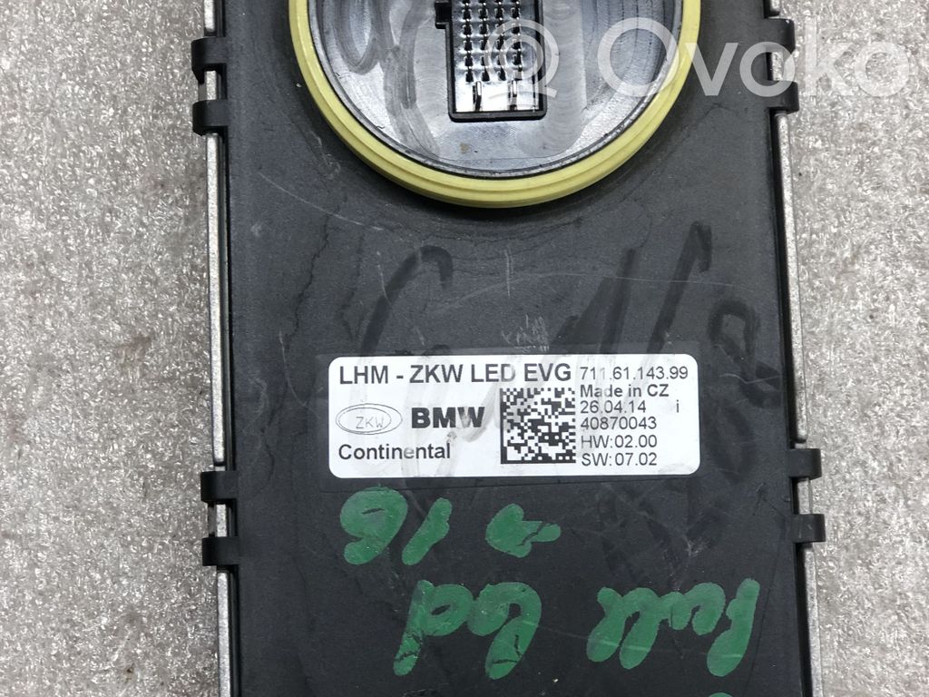 BMW 6 F12 F13 Module de ballast de phare Xenon 