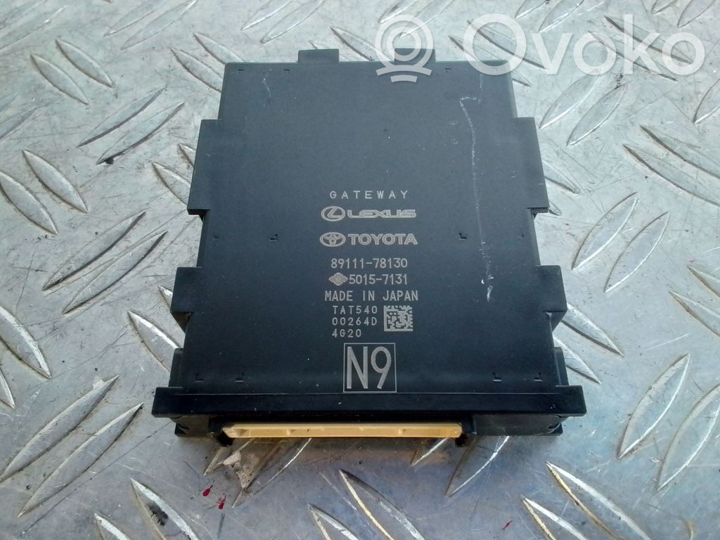 Lexus NX Gateway control module 