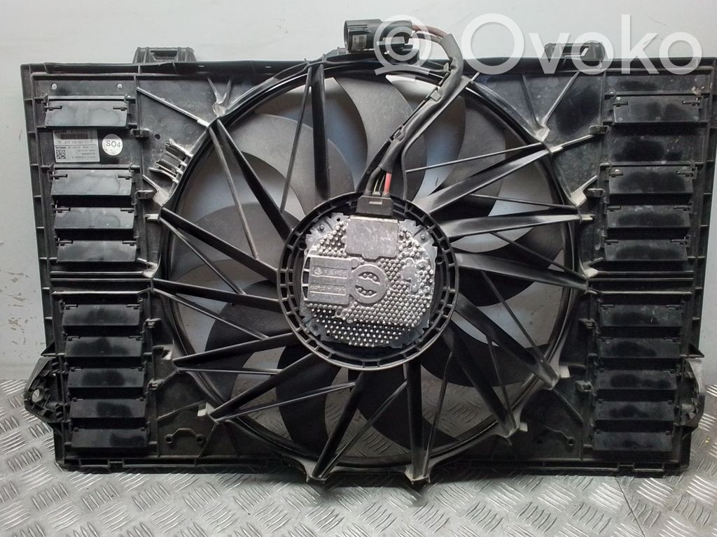 Porsche Panamera (970) Ventilator electric răcire radiator 