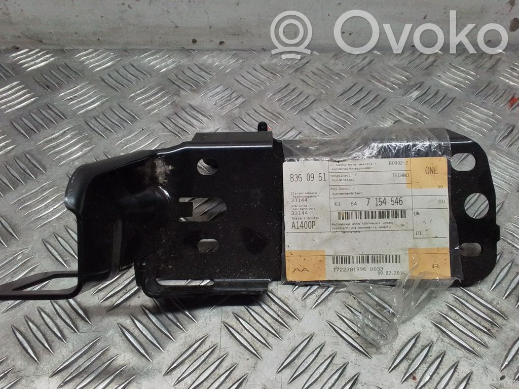 BMW 3 E90 E91 Radiator support slam panel bracket 