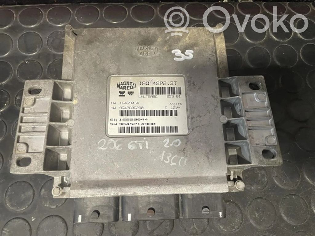 Engine control unit/module ECU   9645214980