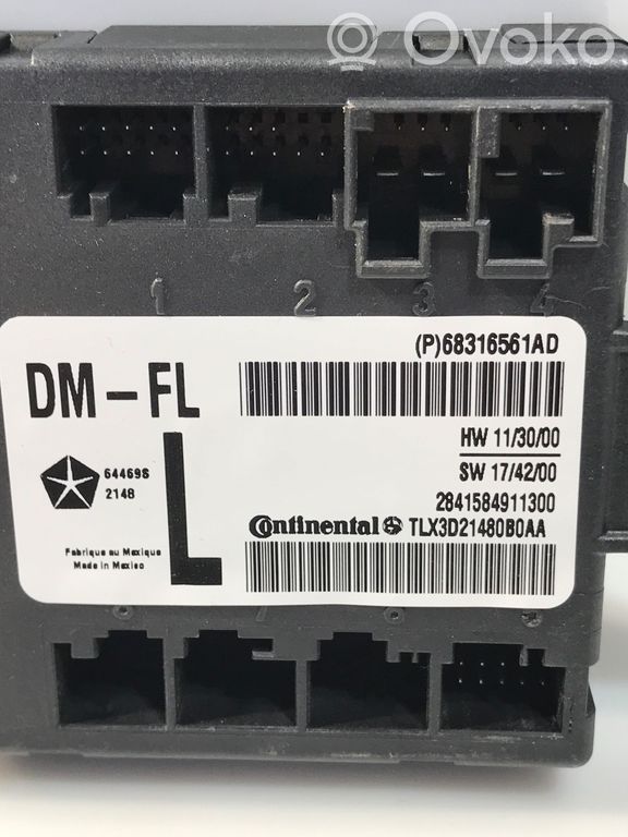 Chrysler Pacifica Sliding door control unit/module 