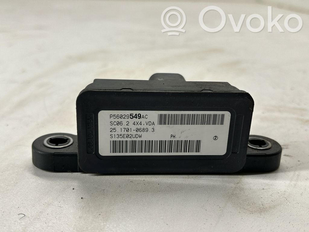 Dodge Challenger ESP acceleration yaw rate sensor 