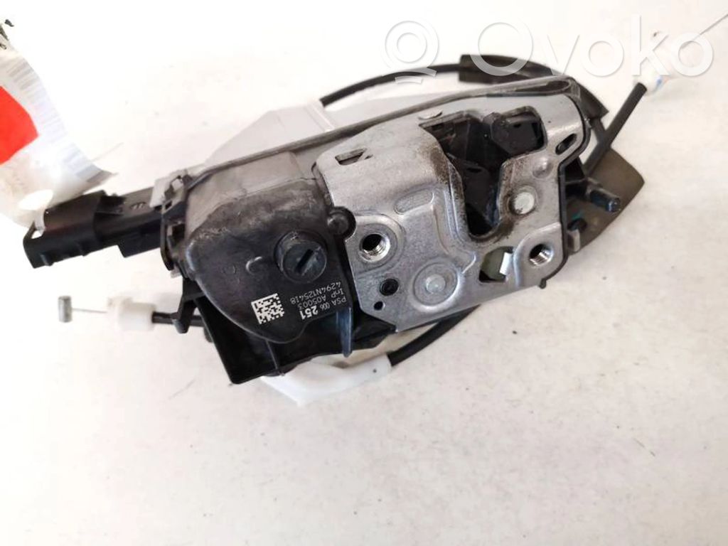 Citroen C3 Cerradura de puerta trasera 