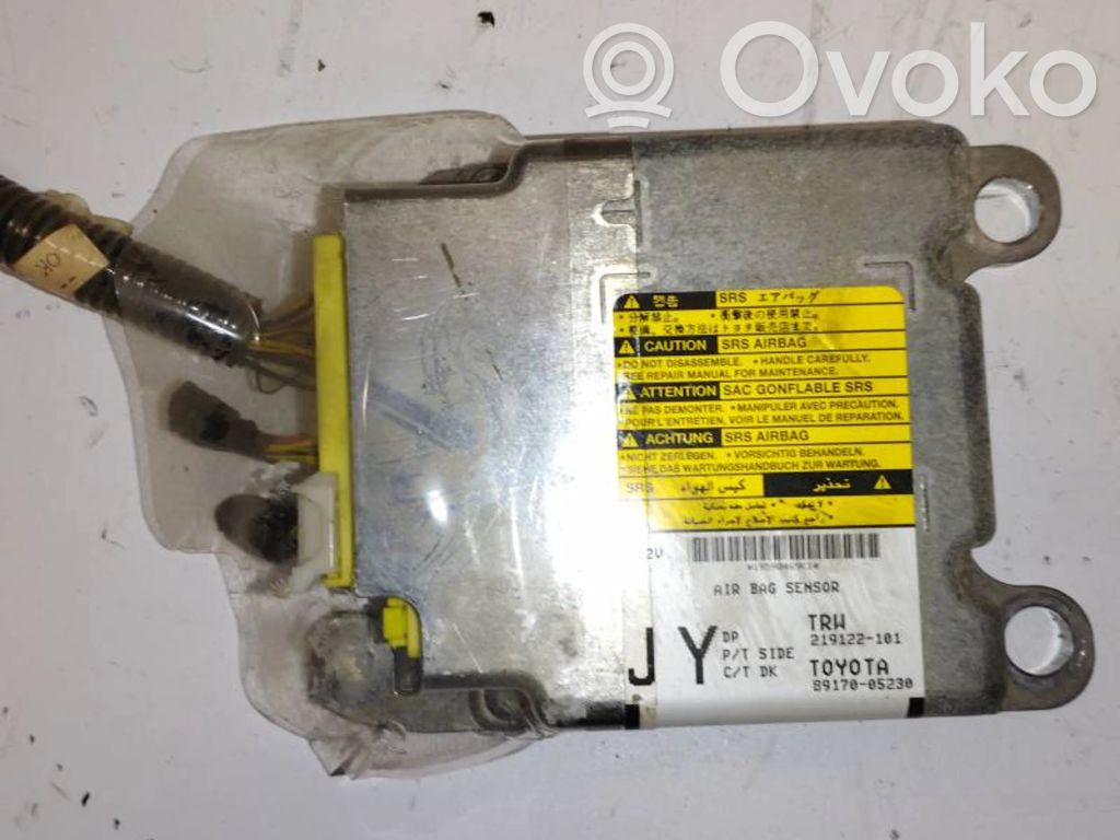 Toyota Avensis T270 Unitate/modul de comandă airbaguri