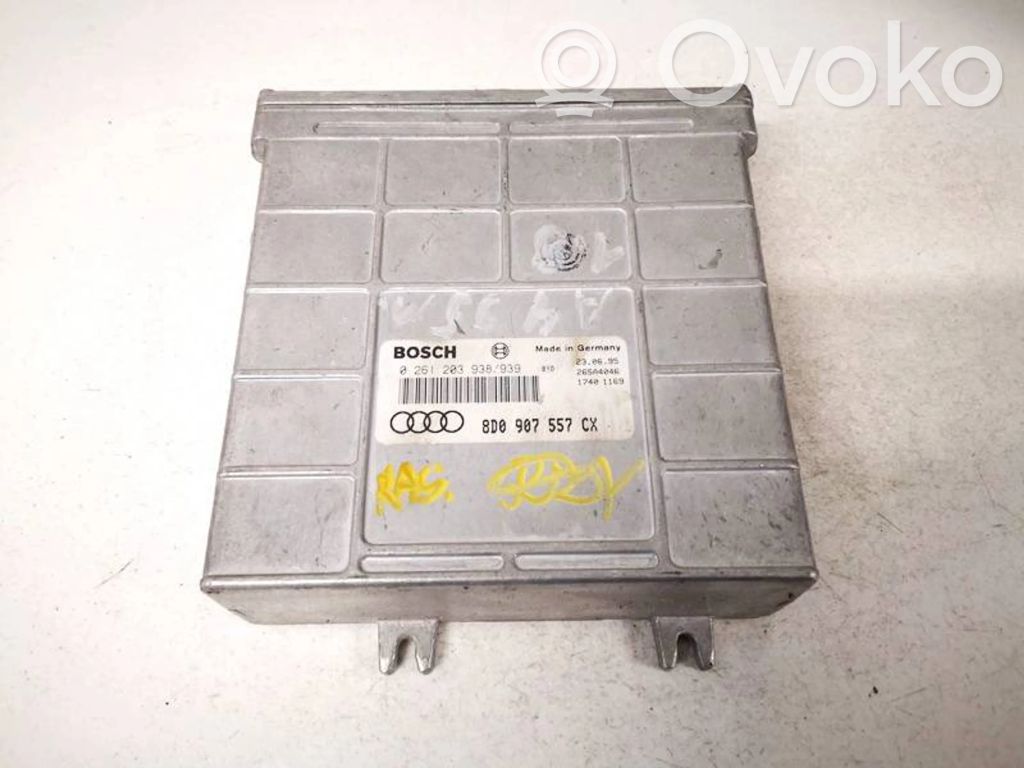 Unitate/modul de control motor   8D0907557CX,0261203939,0261203939,8D0907557CX
