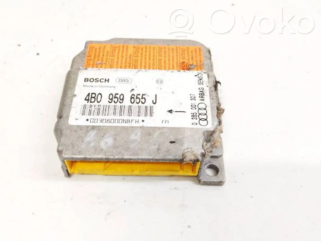 Unidad de control/módulo del Airbag   4B0959655J,0285001307,0285001307,4B0959655J