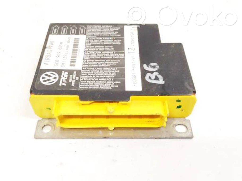 Volkswagen PASSAT B6 Unitate/modul de comandă airbaguri 