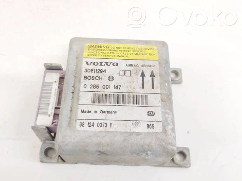 Centralina/modulo airbag   30611294,0285001147,0285001147,30611294