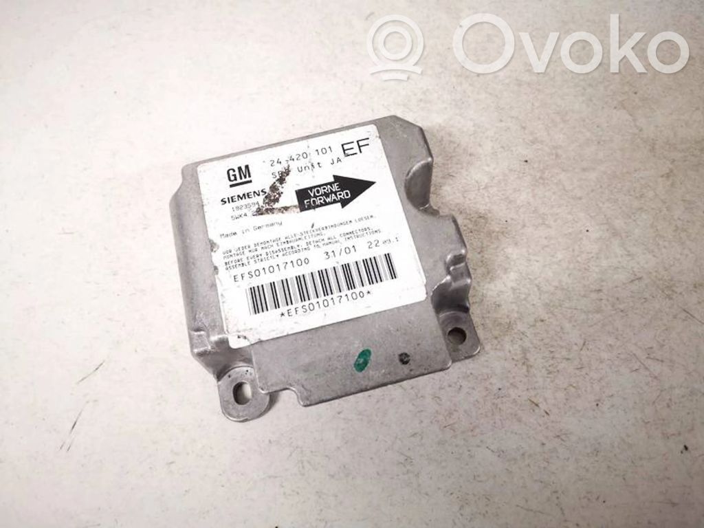 Turvatyynyn ohjainlaite/moduuli   24420101,24420101EF,1923594,24420101,24420101EF,5WK42974