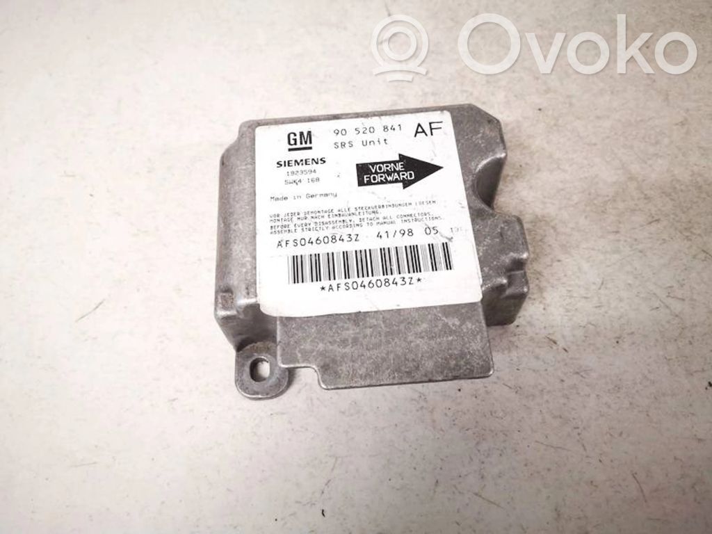 Opel Astra G Centralina/modulo airbag 