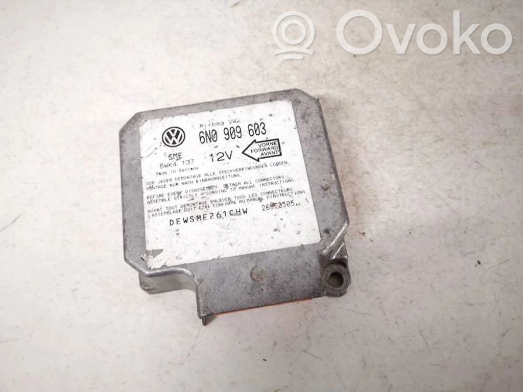 Unidad de control/módulo del Airbag   6N0909603,5WK4137,5WK4137,6N0909603