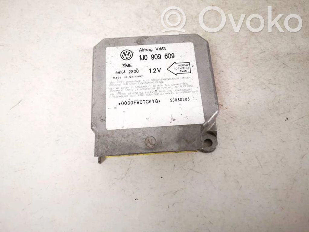 Volkswagen Golf IV Unitate/modul de comandă airbaguri 