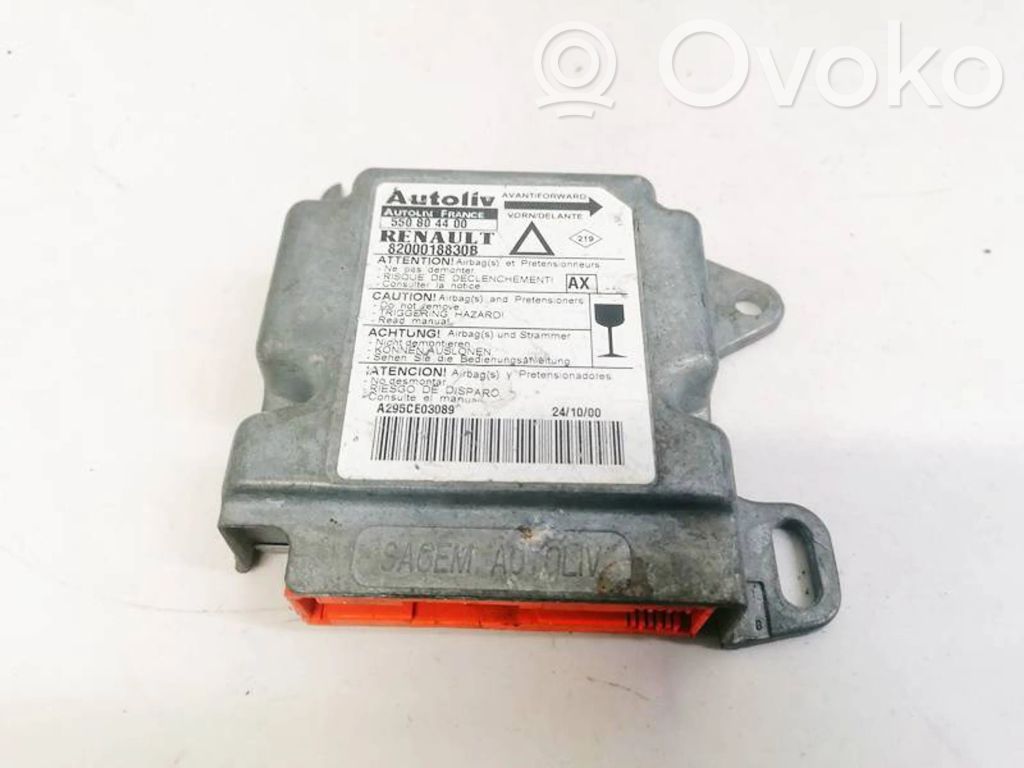 Unitate/modul de comandă airbaguri   8200018830B,550804400,550804400,8200018830B