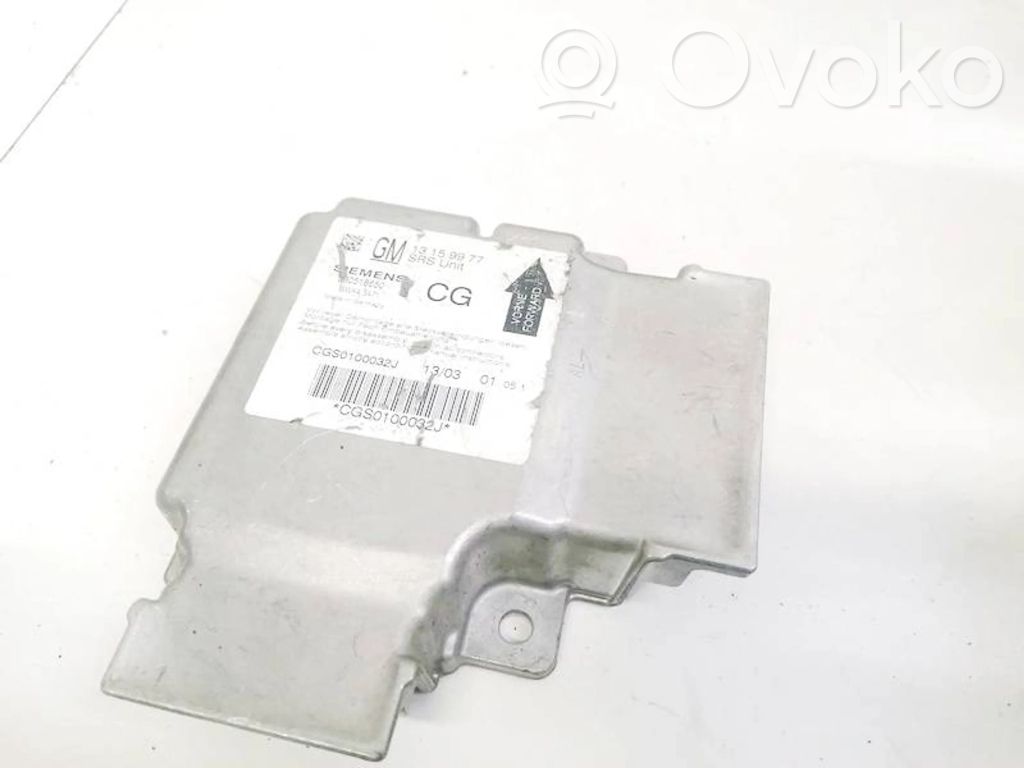 Opel Signum Centralina/modulo airbag