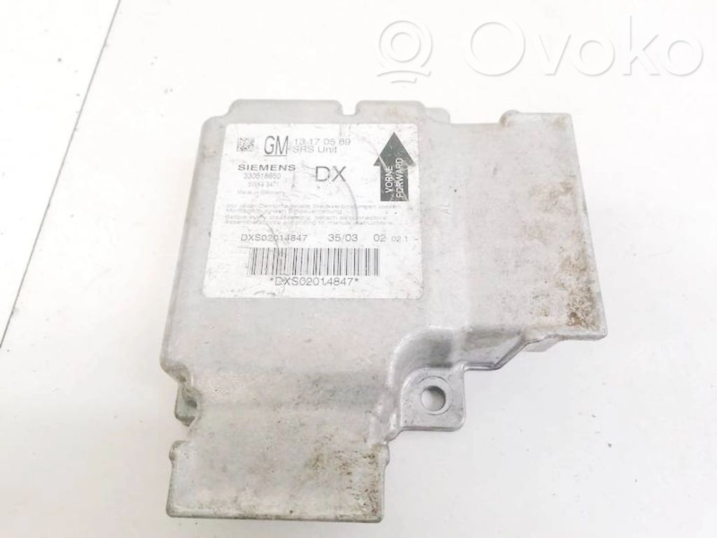Centralina/modulo airbag   13170589,330518650,13170589,330518650,5WK43471