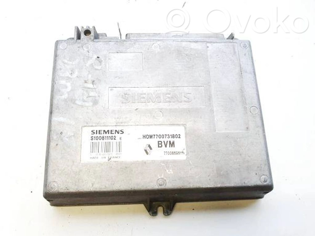 Centralina/modulo del motore   7700859511,S100811102E,7700859511,S100811102E