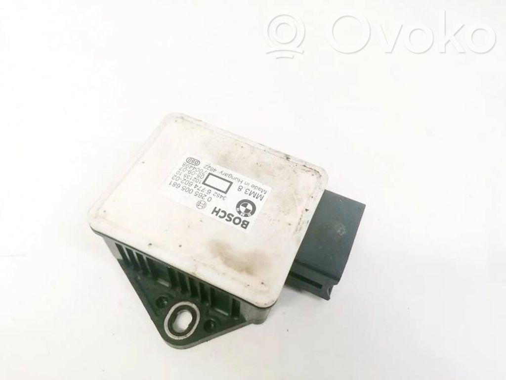 ESP acceleration yaw rate sensor   0265005681,3452677460202,0265005681,3452,60202