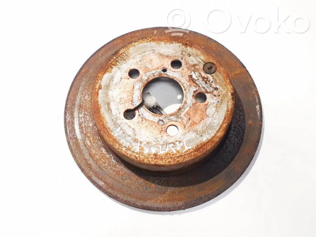 Toyota Avensis T250 Disco del freno posteriore 