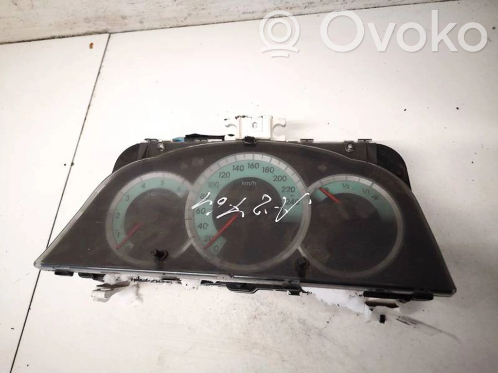 Toyota Corolla Verso AR10 Tachimetro (quadro strumenti) 