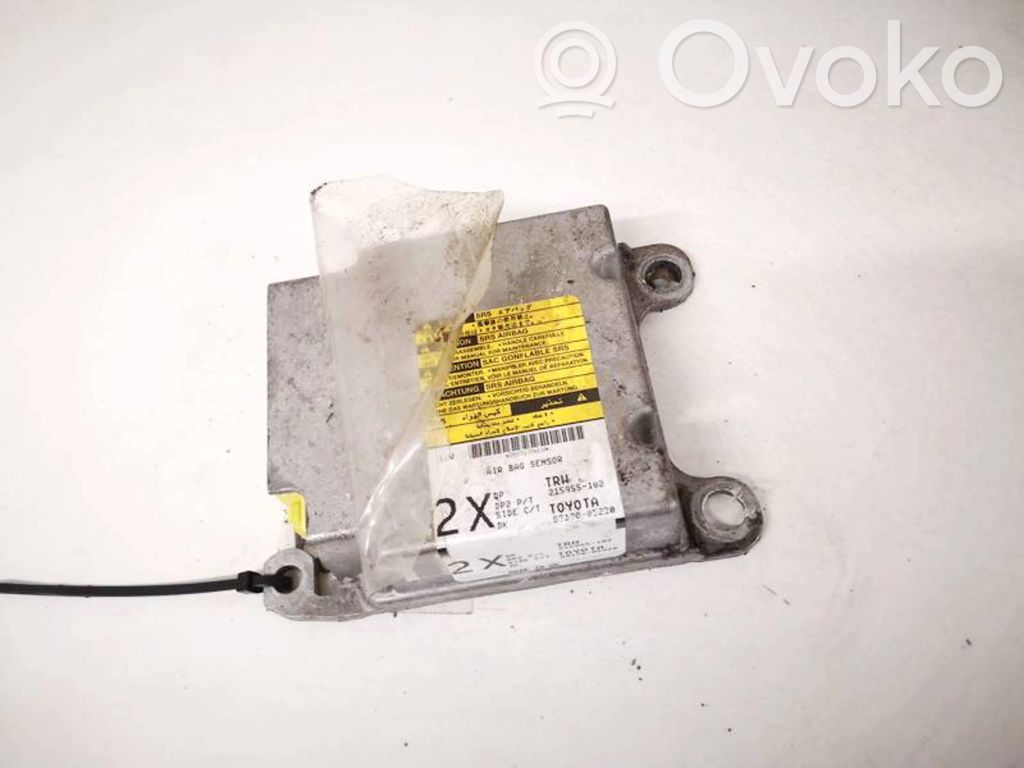 Toyota Avensis T250 Centralina/modulo airbag