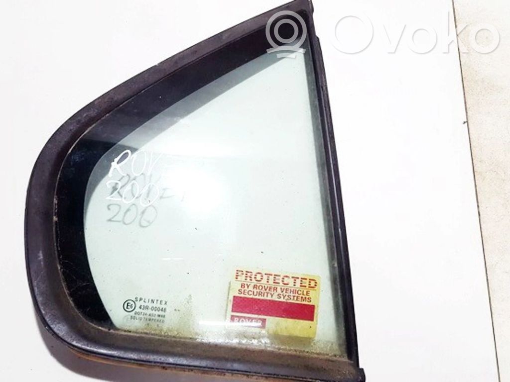 Rover 214 - 216 - 220 Vetro del deflettore posteriore