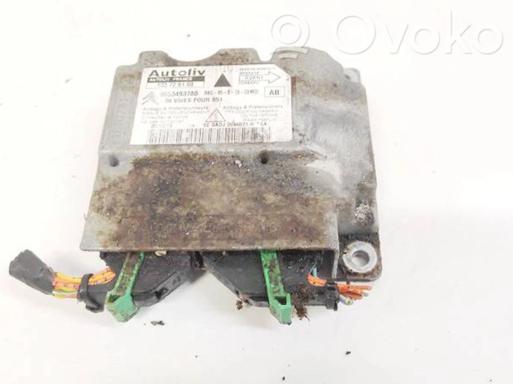 Sterownik / Moduł Airbag   9653493780,63726100,63726100,9653493780