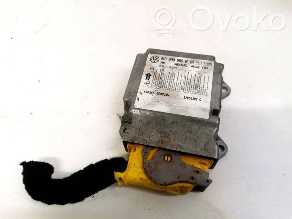 Volkswagen Golf Plus Unitate/modul de comandă airbaguri 