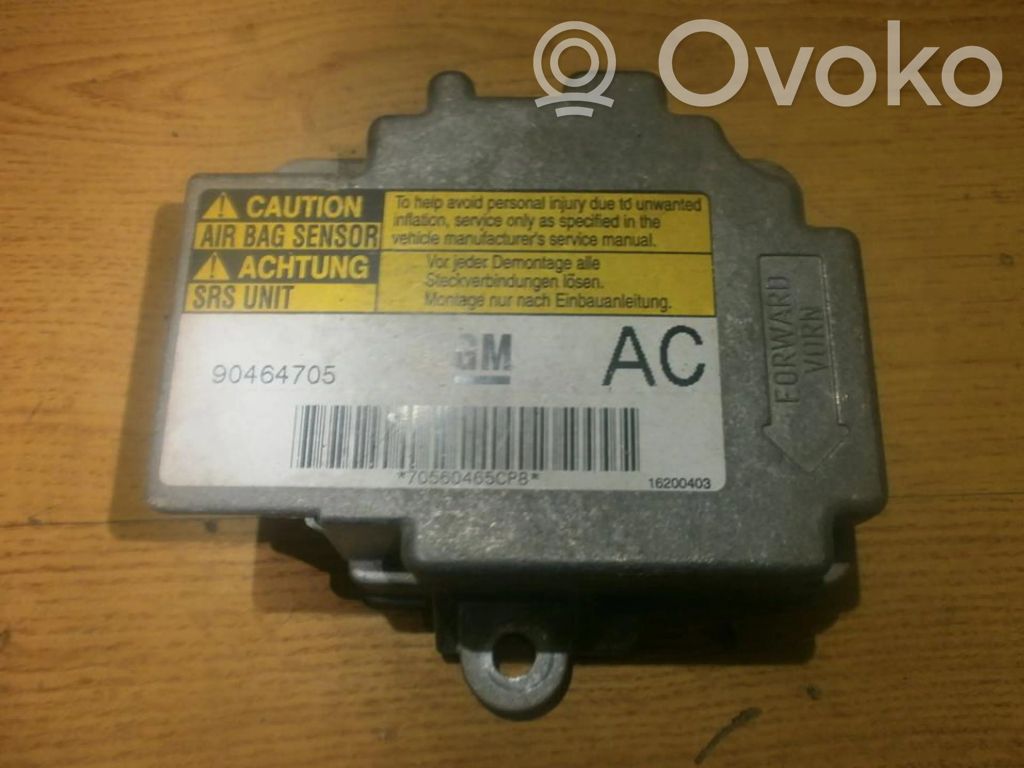 Opel Vectra B Sterownik / Moduł Airbag 