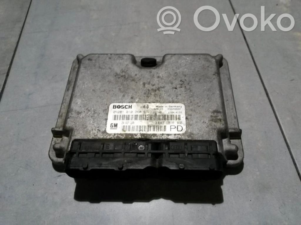 Opel Zafira A Unitate/modul de control motor 