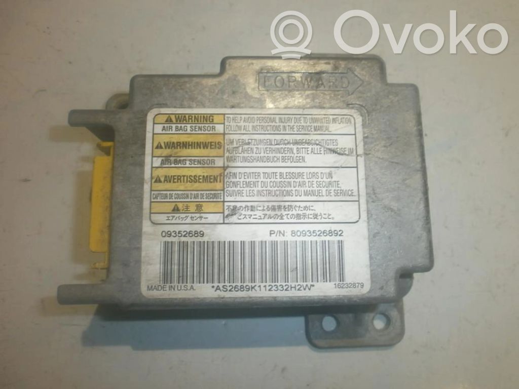 Opel Frontera B Centralina/modulo airbag 