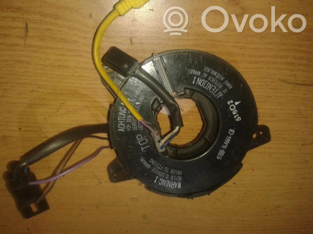 Ford Mondeo MK II Bague collectrice/contacteur tournant airbag (bague SRS)