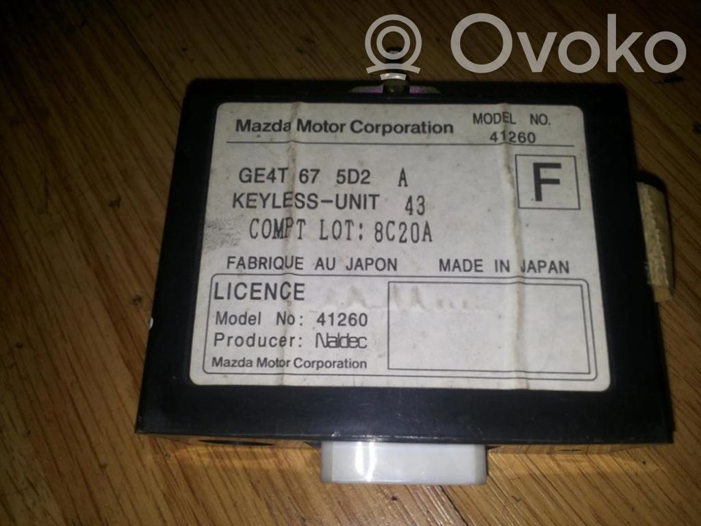 Altre centraline/moduli   GE4T675D2,GE4T675D2
