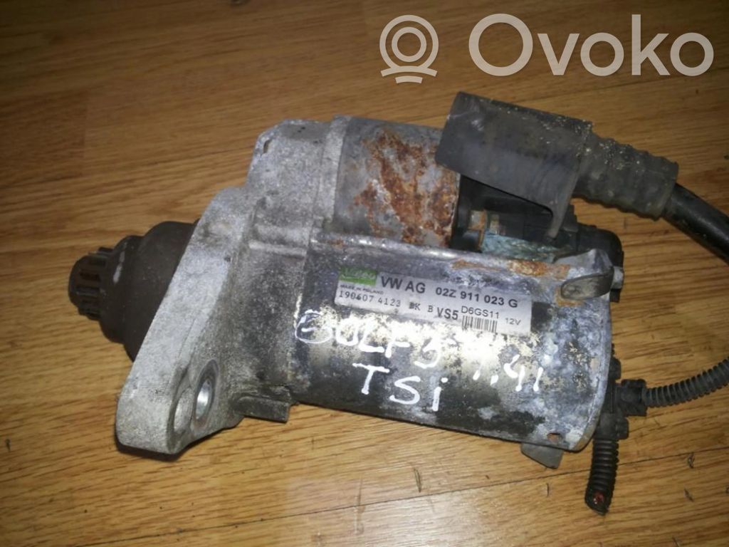 Motor de arranque   02Z911023G,1906074123D6GS11,02Z911023G,1906074123,D6GS11