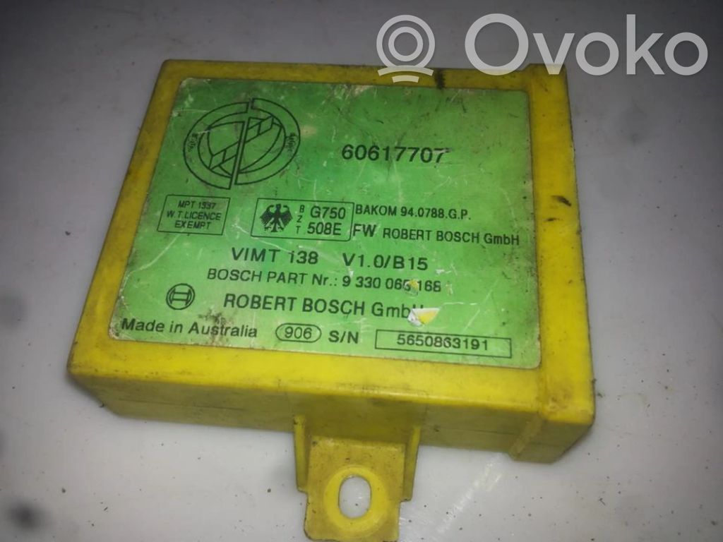Unité de commande dispositif d'immobilisation   60617707,60617707