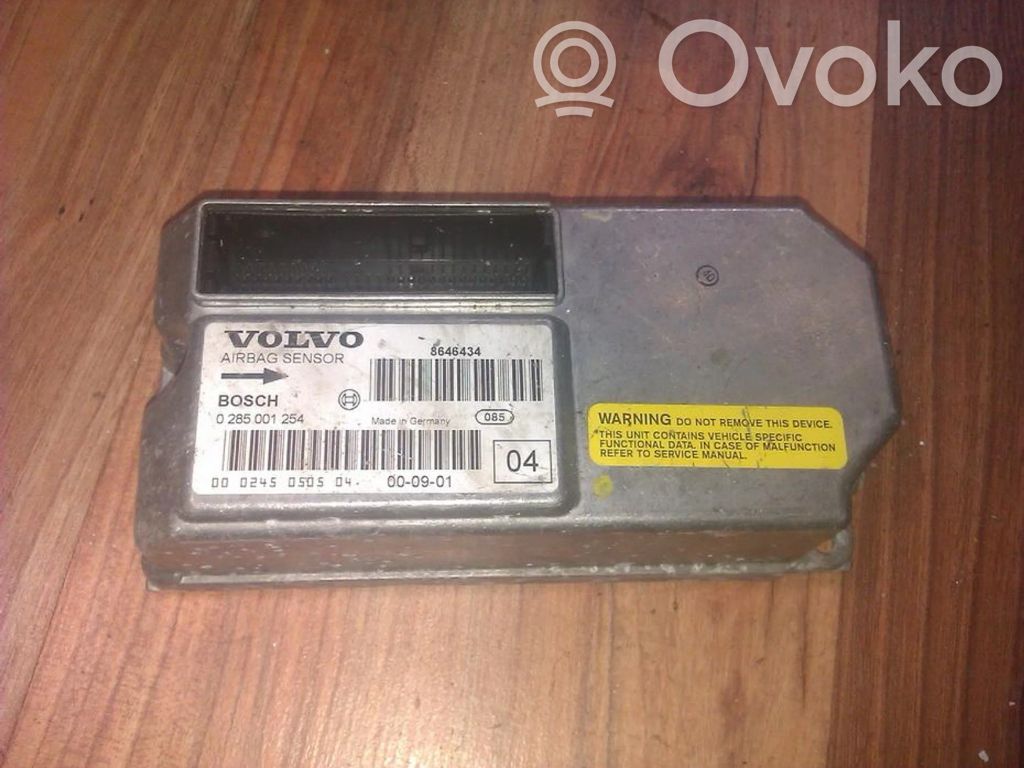Volvo S60 Centralina/modulo airbag