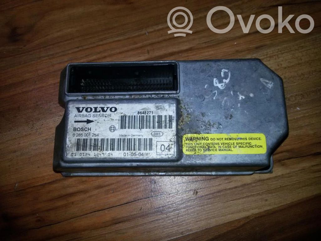 Volvo S80 Centralina/modulo airbag