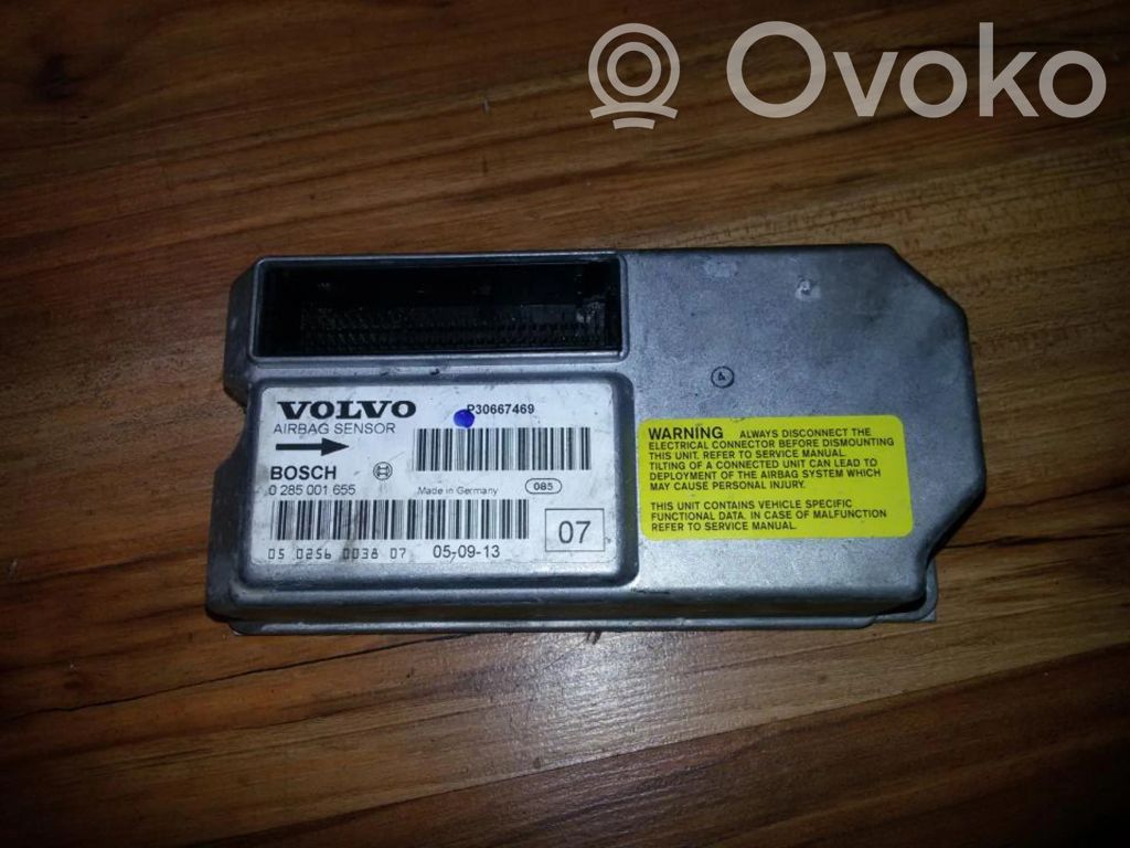 Volvo V70 Centralina/modulo airbag