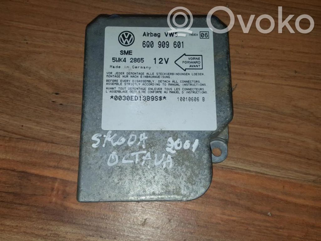 Skoda Octavia Mk1 (1U) Centralina/modulo airbag 