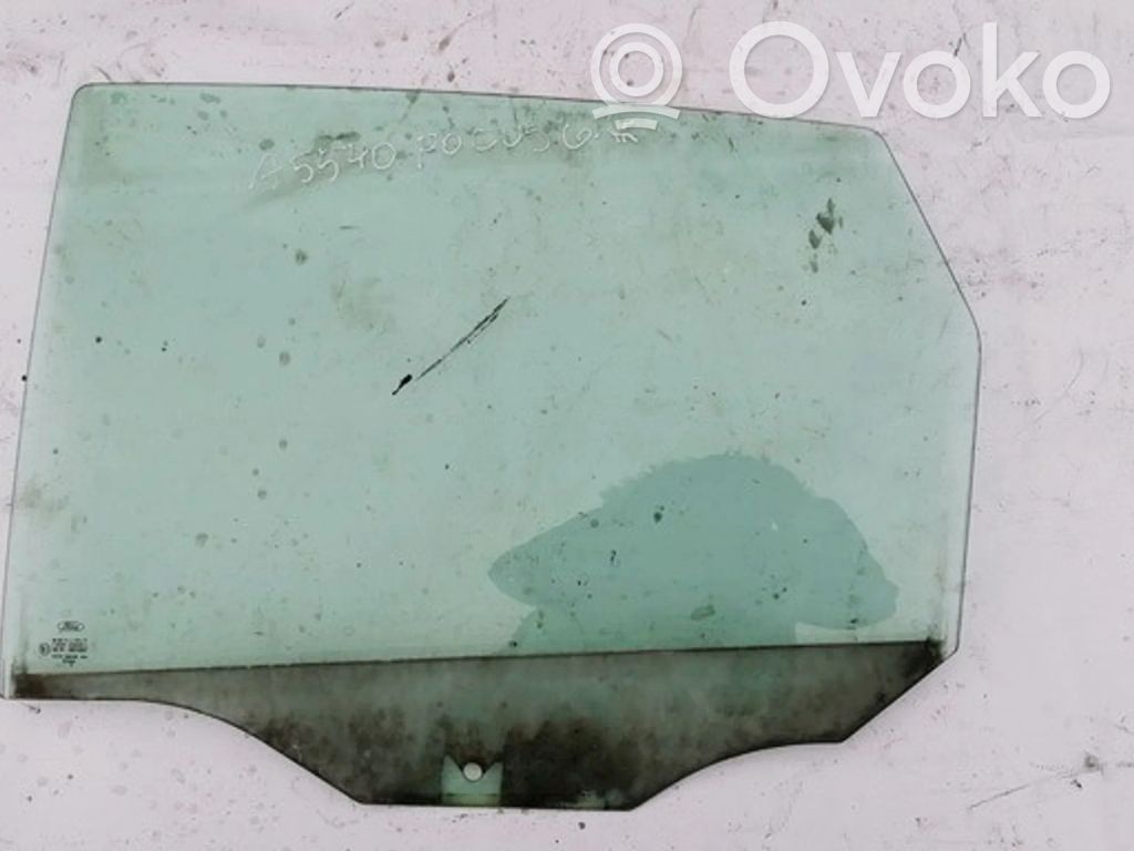Rear door window glass