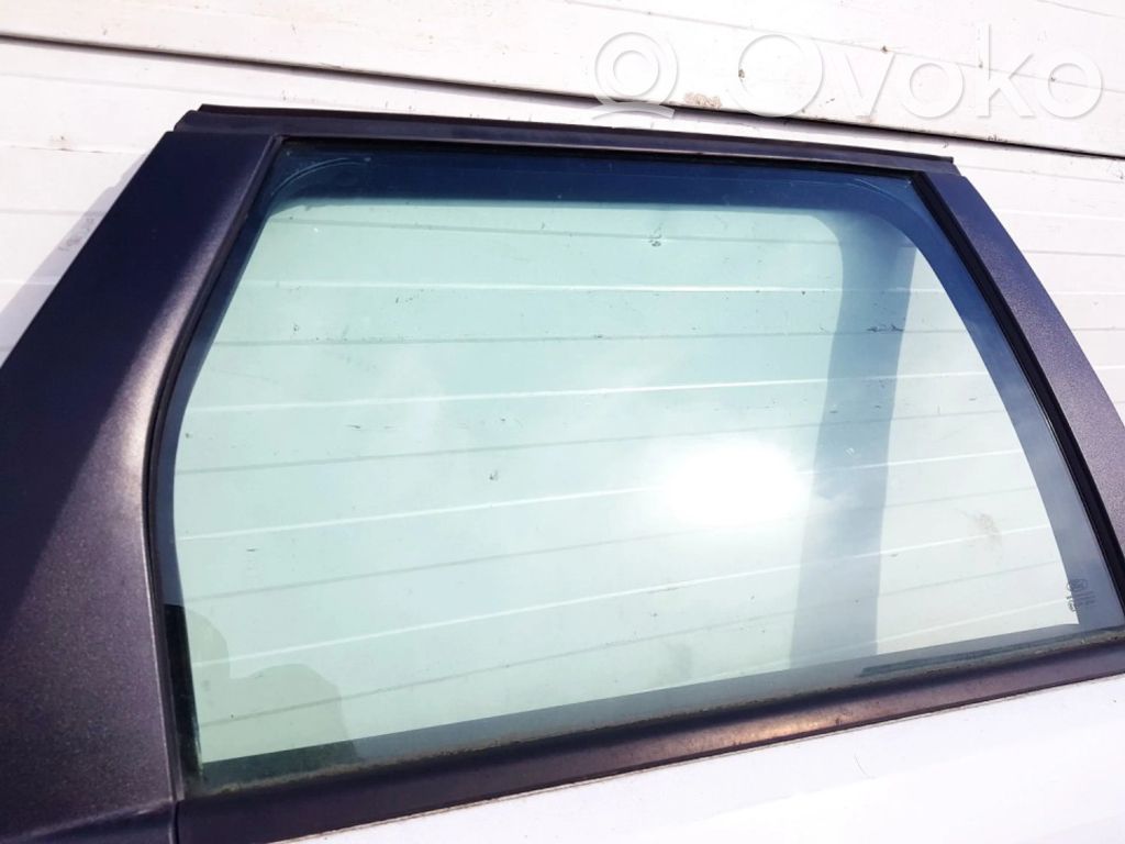 Rear door window glass