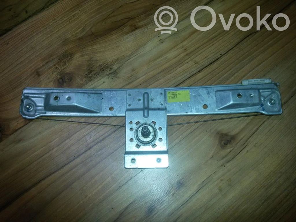 Opel Corsa D Regulador con motor de la ventanilla de la puerta corredera 