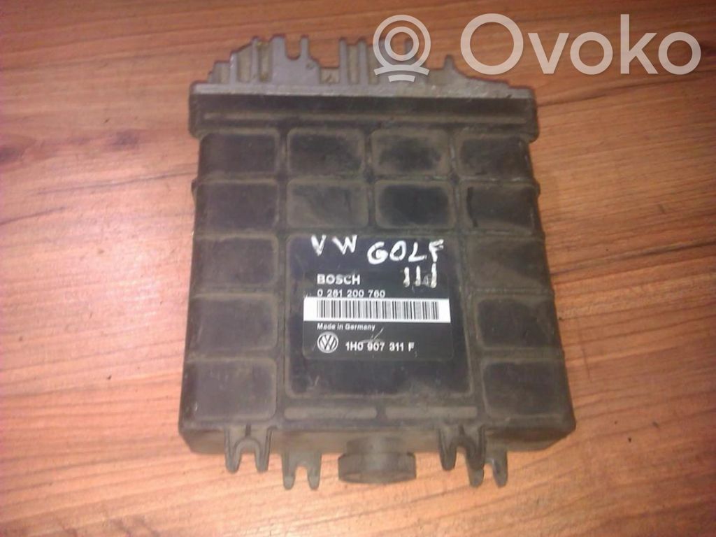 Engine control unit/module   0261200760,1H0907311F,0261200760,1H0907311F