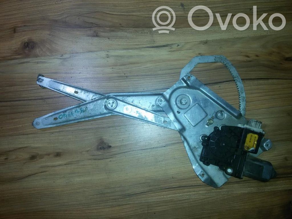 Opel Omega B1 Regulador con motor de la ventanilla de la puerta corredera