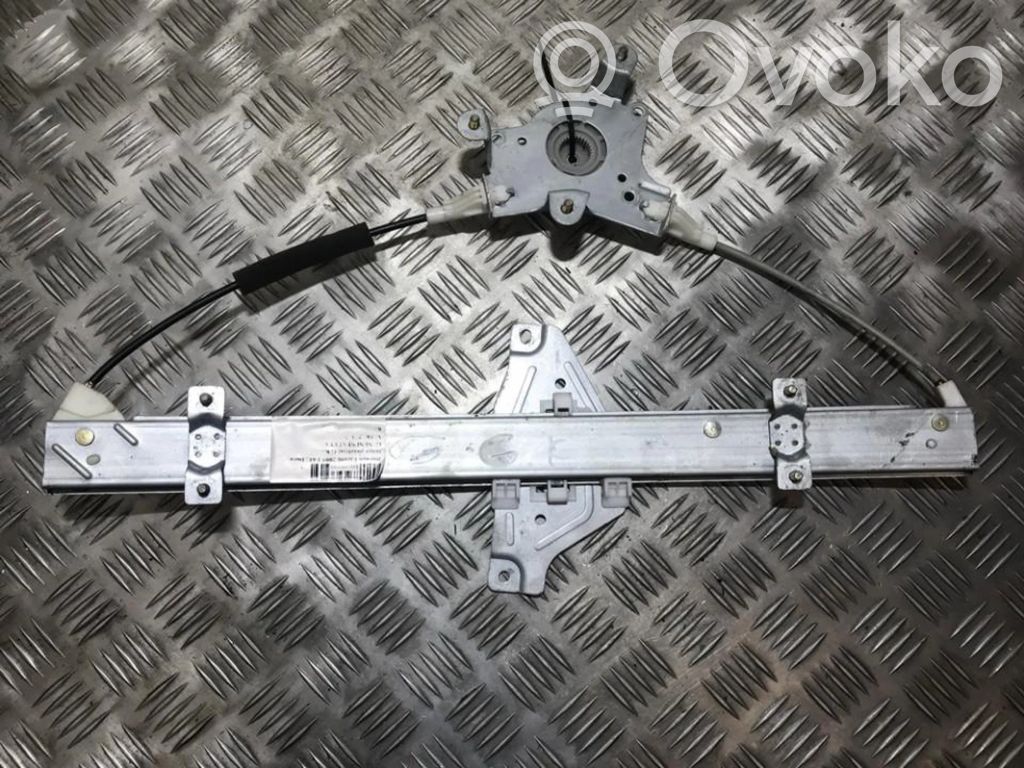 Regulador con motor de la ventanilla de la puerta corredera