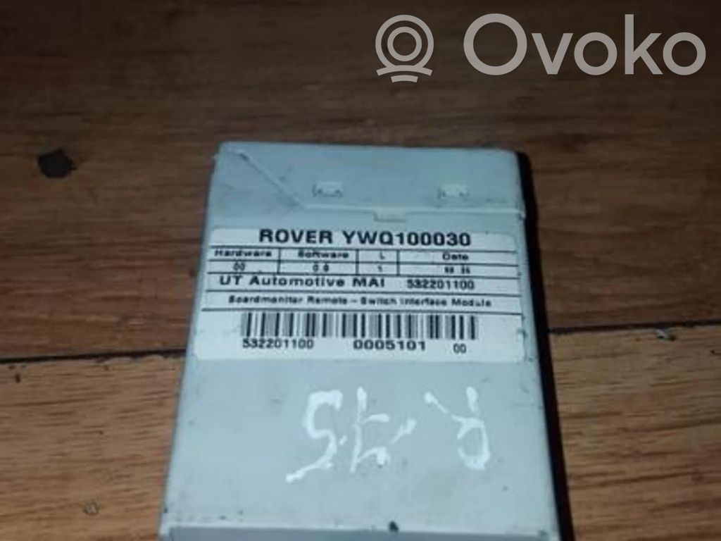 Rover 75 Kiti valdymo blokai/ moduliai 
