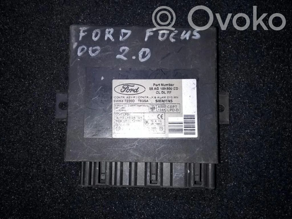 Autres unités de commande / modules   98AG15K600ED,5WK47220D,5WK47220D,98AG15K600ED